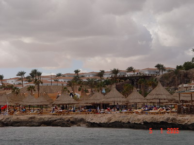 Пляж отеля Шератон Шарм. Шарм-эль-Шейх. Египет