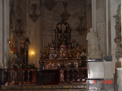 Кафедральный собор в городе Чефалу. Сицилия. Италия