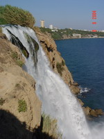 Водопад река Аксу. Анталия. Турция