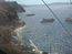 Порт города Тира (Фира) - вид с фуникулера